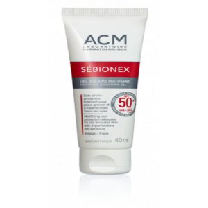 acm sebionex ecran gel matifiant 50+ 40ml