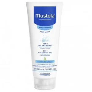 mustela gel nettoyant cheveux et corps 200ml
