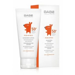 babe ecran 50+ pediatrique lotion 100ml