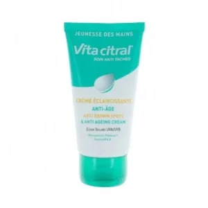 vita citral creme éclaircissante anti-âge 75ml