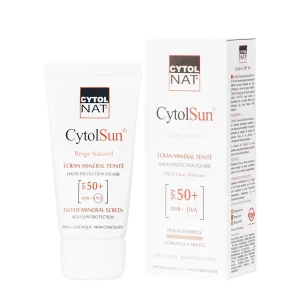 cytolnat cytolsun ecran spf50+ beige naturel