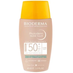 bioderma photoderm nude touch spf50+teinte light 40ml
