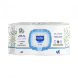 mustela lingettes nettoyant bébé
