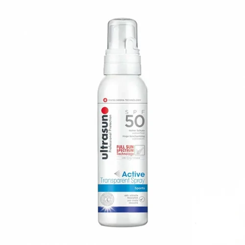 Ultrasun active solaire transparent spray sport spf 50+ 150ml